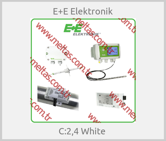 E+E Elektronik - C:2,4 White 