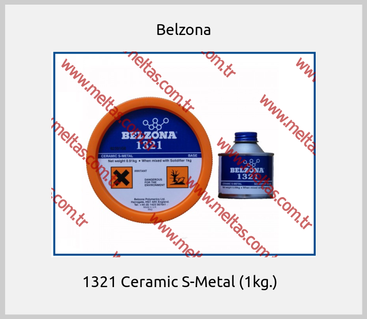 Belzona-1321 Ceramic S-Metal (1kg.)  