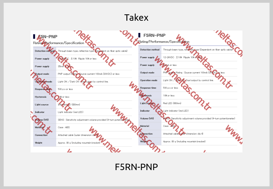 Takex - F5RN-PNP
