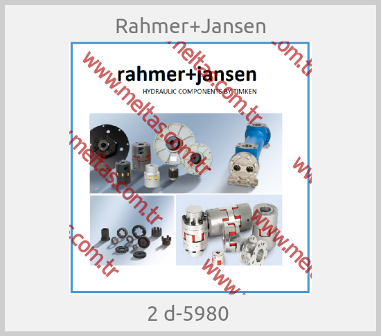 Rahmer+Jansen - 2 d-5980 