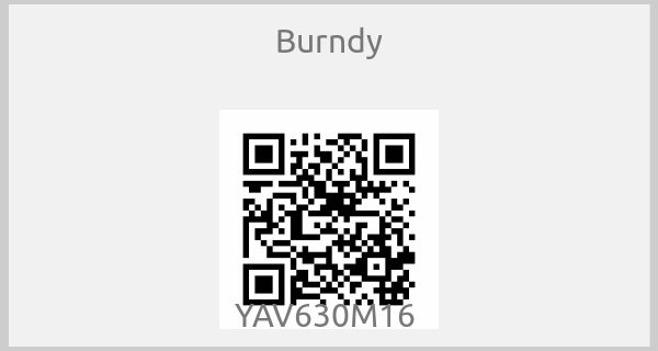 Burndy - YAV630M16 
