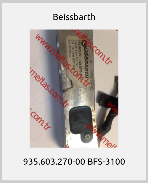 Beissbarth - 935.603.270-00 BFS-3100