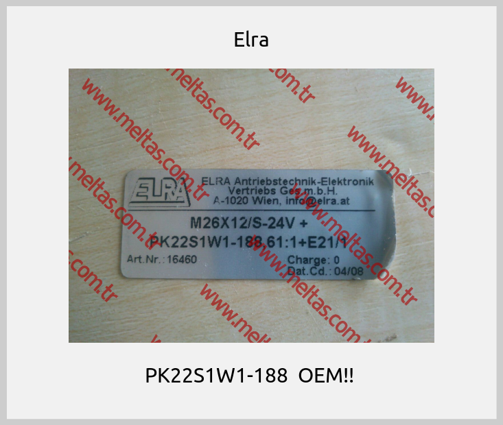Elra - PK22S1W1-188  OEM!! 