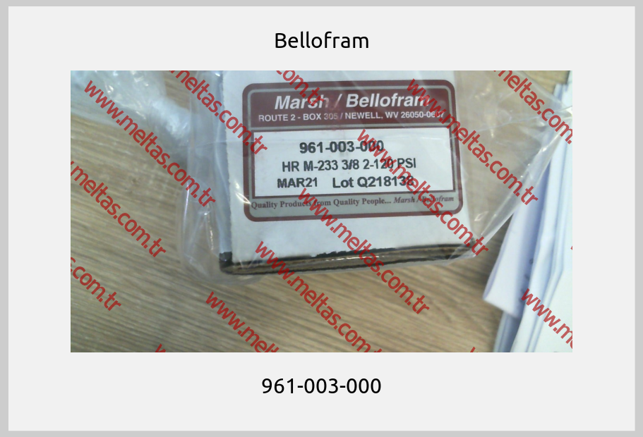 Bellofram - 961-003-000