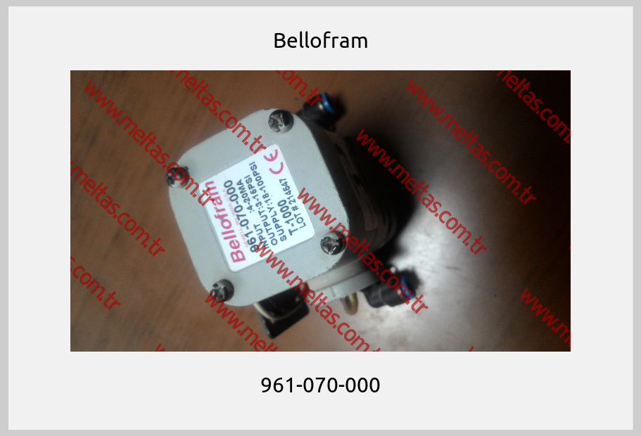 Bellofram - 961-070-000