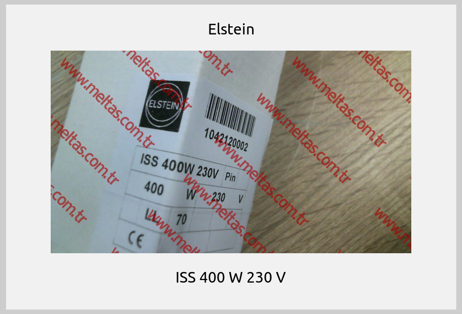 Elstein - ISS 400 W 230 V