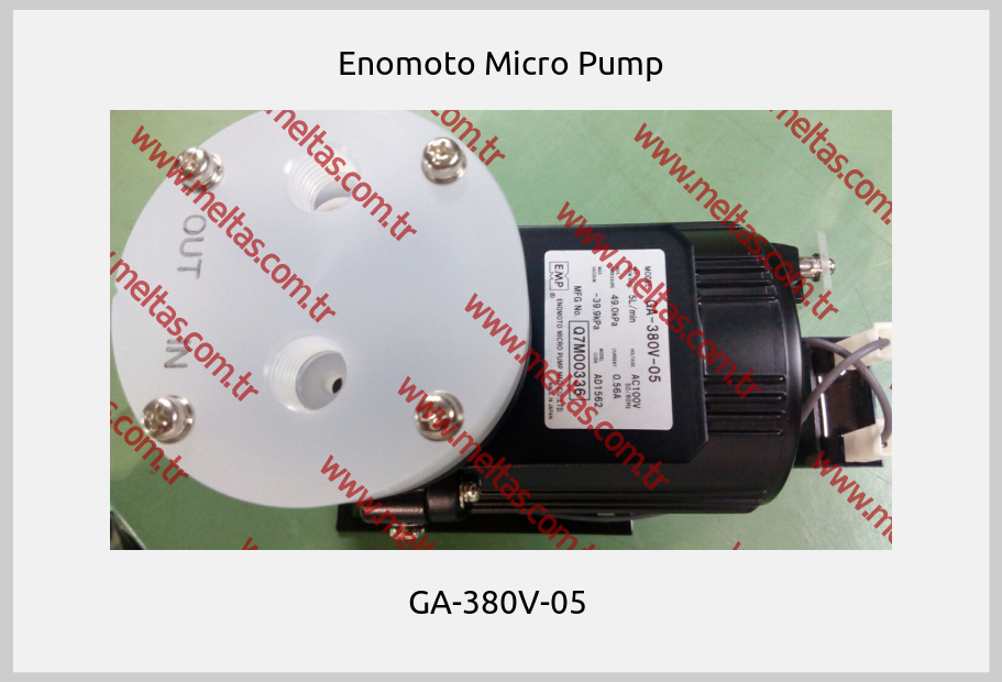 Enomoto Micro Pump-GA-380V-05 