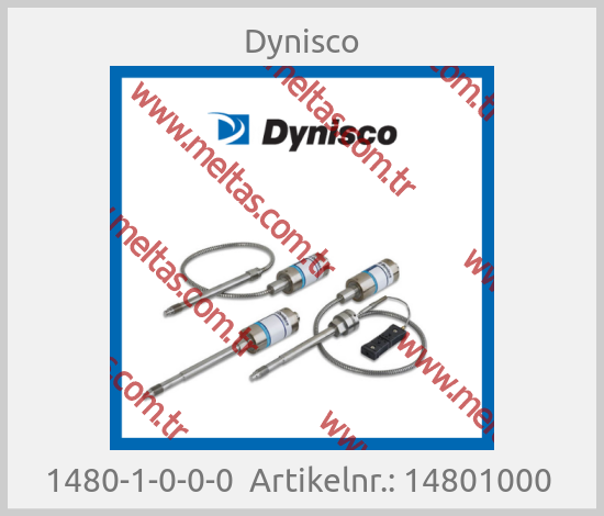 Dynisco - 1480-1-0-0-0  Artikelnr.: 14801000 