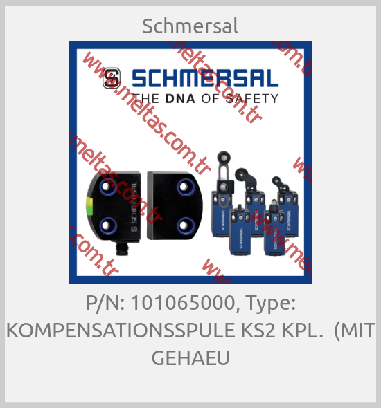 Schmersal-P/N: 101065000, Type: KOMPENSATIONSSPULE KS2 KPL.  (MIT GEHAEU