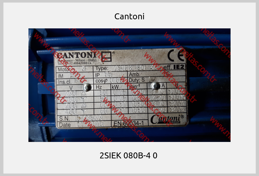 Cantoni - 2SIEK 080B-4 0 