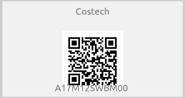 Costech - A17M12SWBM00 