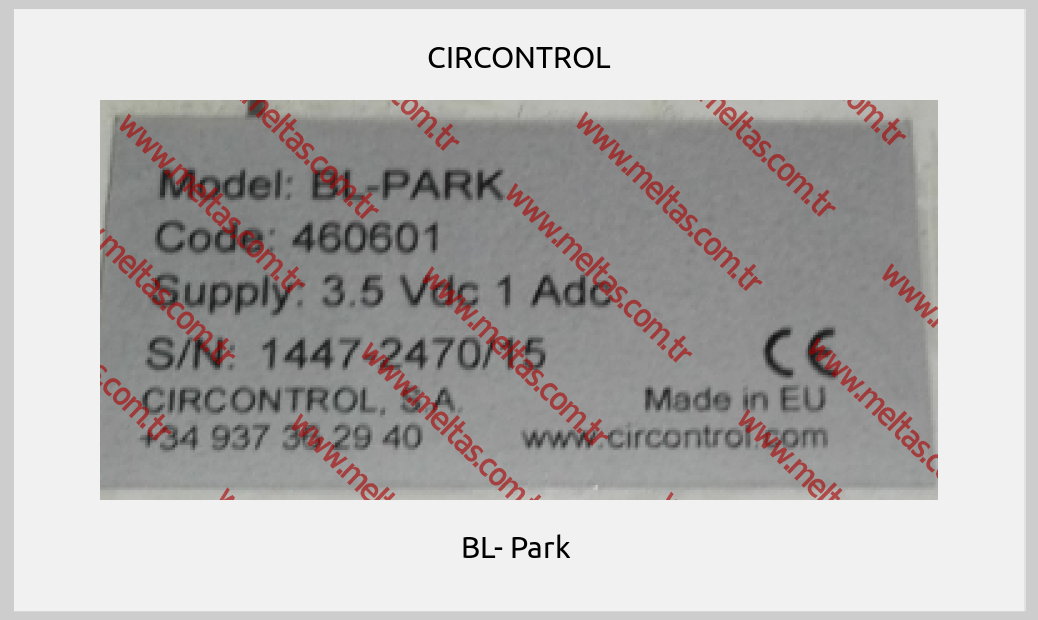 CIRCONTROL - BL- Park 