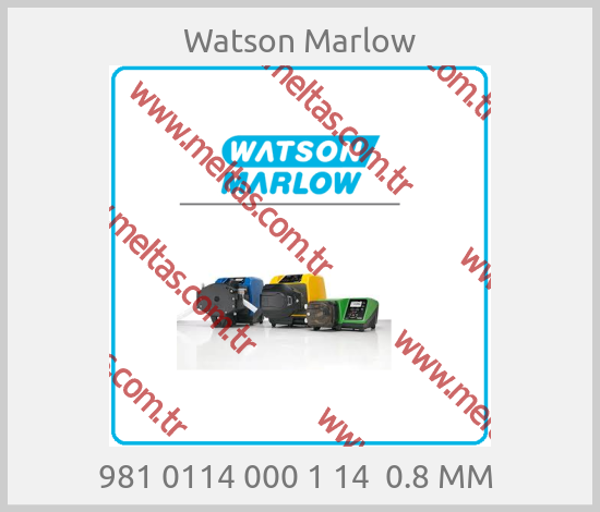 Watson Marlow - 981 0114 000 1 14  0.8 MM 