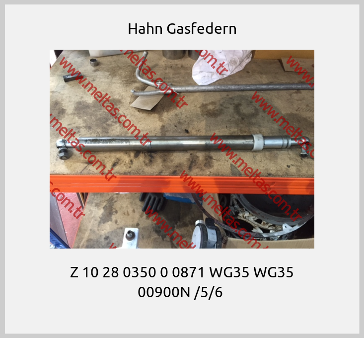 Hahn Gasfedern - Z 10 28 0350 0 0871 WG35 WG35 00900N /5/6 