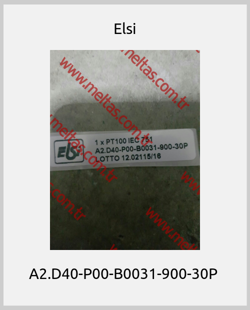 Elsi-A2.D40-P00-B0031-900-30P 