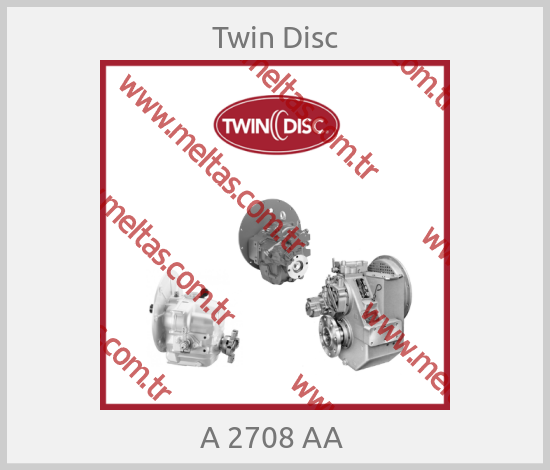 Twin Disc - A 2708 AA 