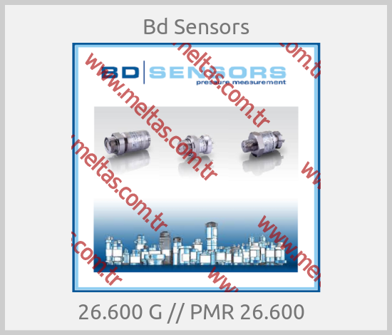 Bd Sensors - 26.600 G // PMR 26.600  