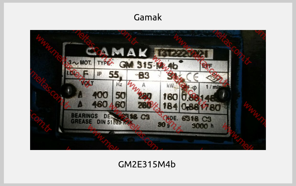 Gamak - GM2E315M4b 