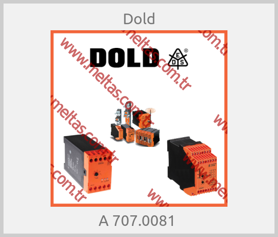 Dold-A 707.0081 