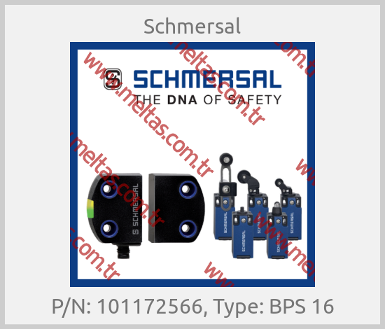 Schmersal-P/N: 101172566, Type: BPS 16