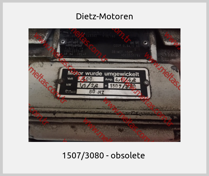 Dietz-Motoren-1507/3080 - obsolete 