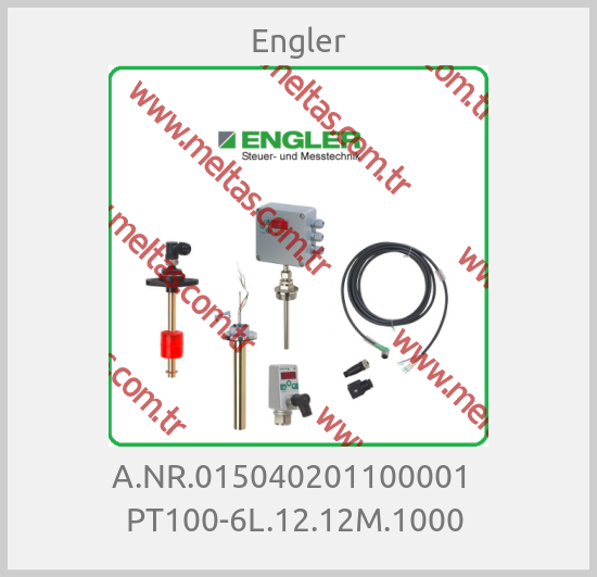 Engler - A.NR.015040201100001   PT100-6L.12.12M.1000 