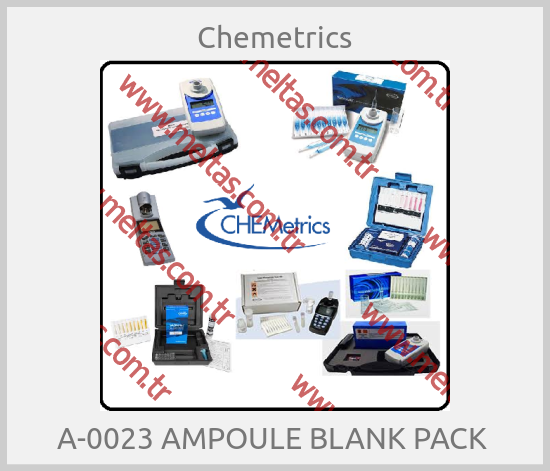 Chemetrics - A-0023 AMPOULE BLANK PACK 