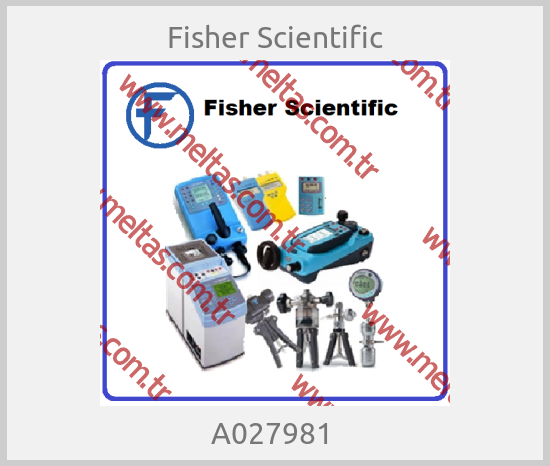 Fisher Scientific - A027981 