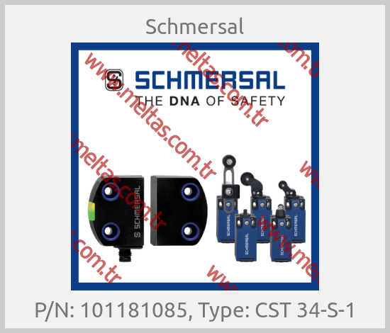 Schmersal-P/N: 101181085, Type: CST 34-S-1