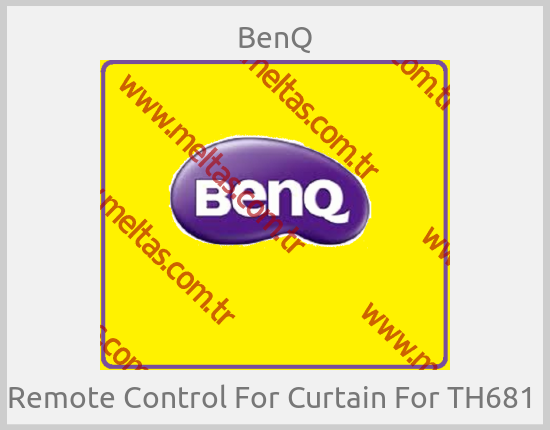 BenQ-Remote Control For Curtain For TH681 