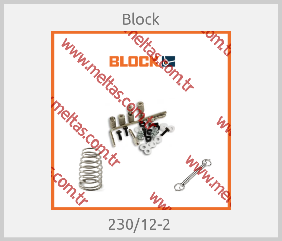 Block -  230/12-2 