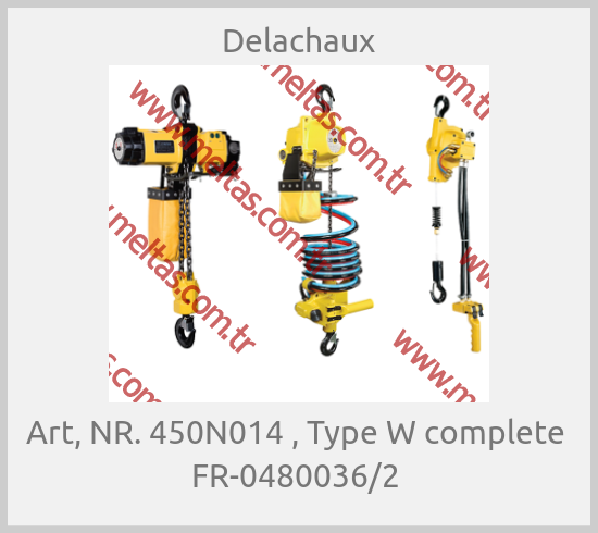 Delachaux - Art, NR. 450N014 , Type W complete  FR-0480036/2 
