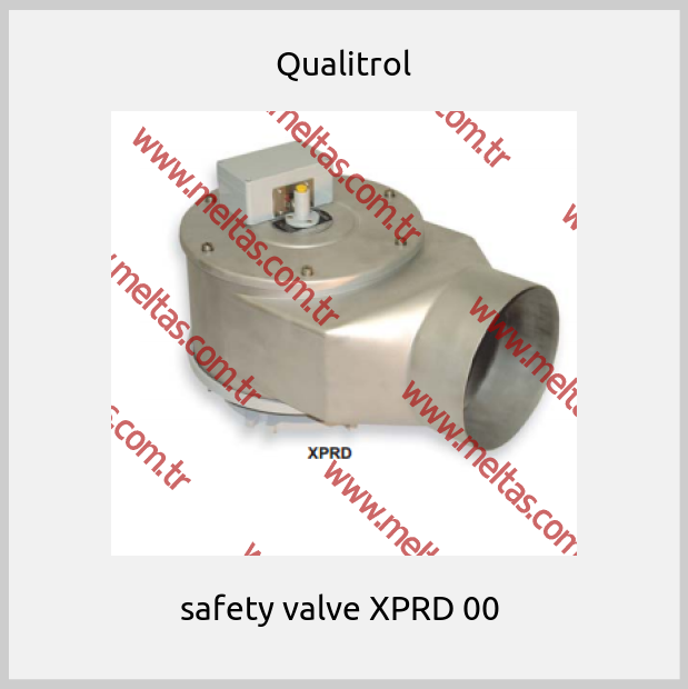 Qualitrol - safety valve ХРRD 00 