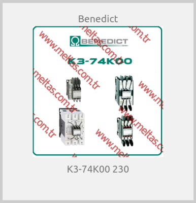 Benedict-K3-74K00 230