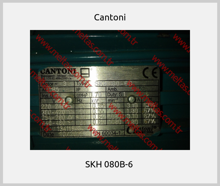 Cantoni - SKH 080B-6 