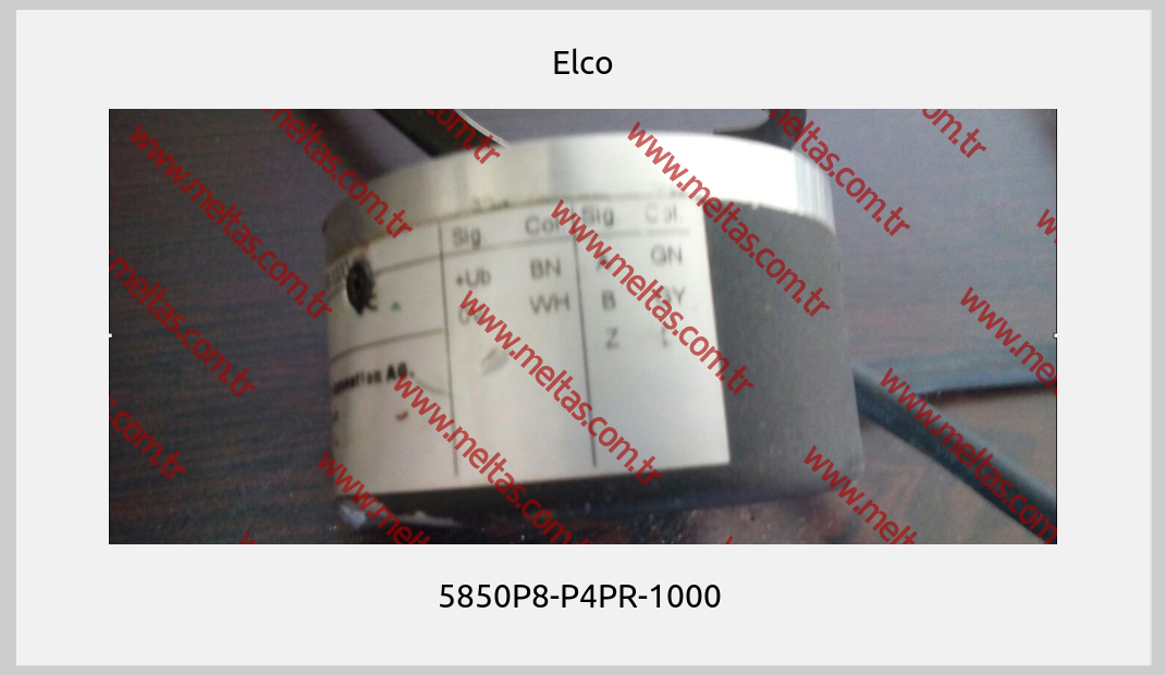 Elco - 5850P8-P4PR-1000 
