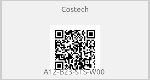 Costech - A12-B23-STS-W00 