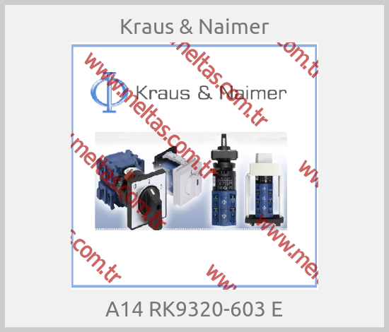 Kraus & Naimer-A14 RK9320-603 E