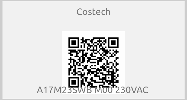Costech - A17M23SWB M00 230VAC 
