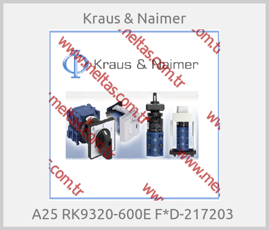 Kraus & Naimer-A25 RK9320-600E F*D-217203 