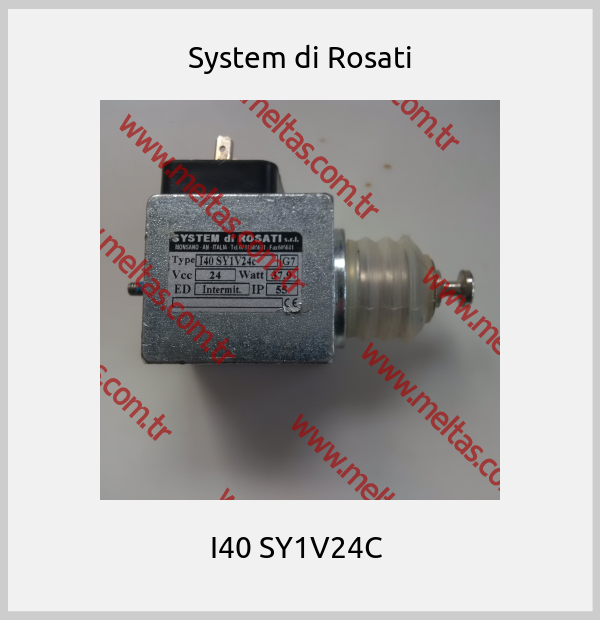 System di Rosati - I40 SY1V24C 