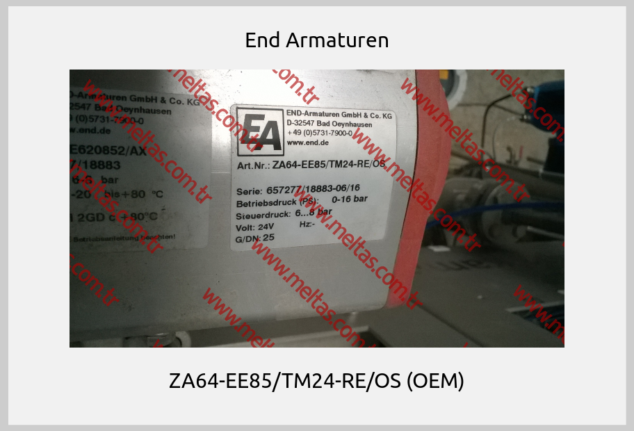 End Armaturen - ZA64-EE85/TM24-RE/OS (OEM)