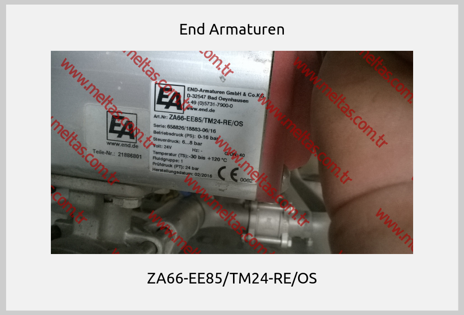 End Armaturen-ZA66-EE85/TM24-RE/OS