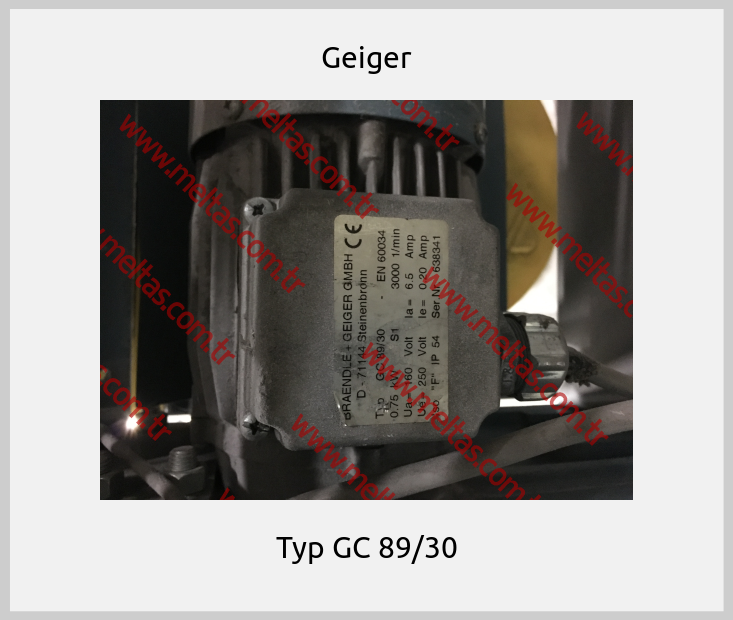 Geiger - Typ GC 89/30