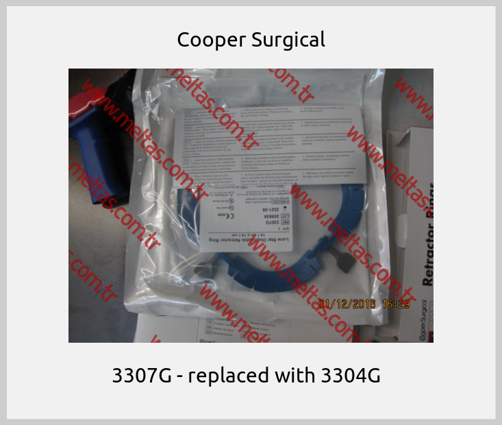 Cooper Surgical - 3307G - replaced with 3304G  