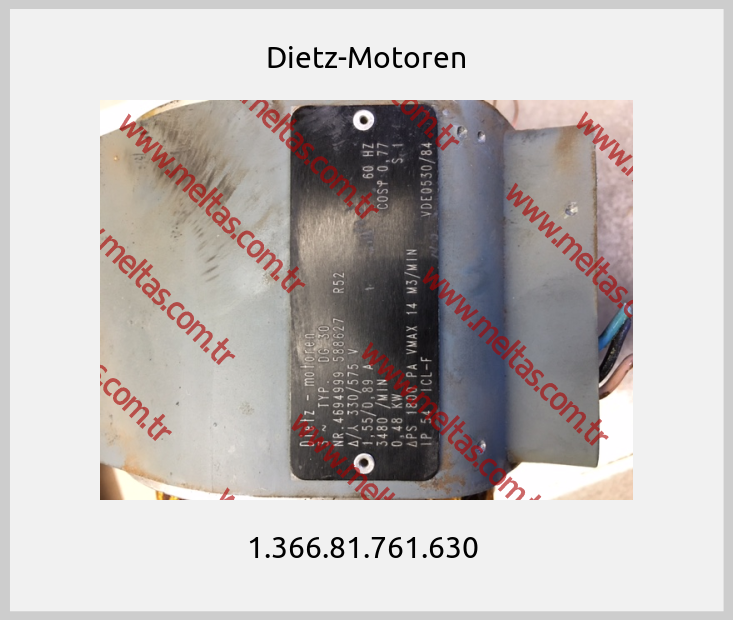 Dietz-Motoren - 1.366.81.761.630 