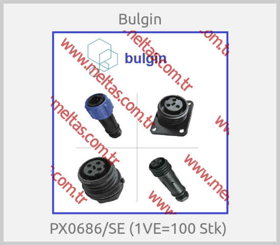 Bulgin-PX0686/SE (1VE=100 Stk) 