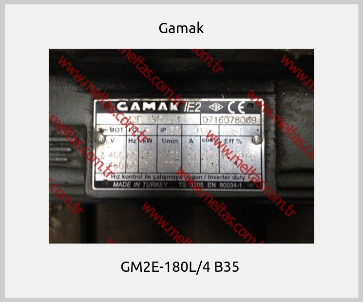 Gamak - GM2E-180L/4 B35 