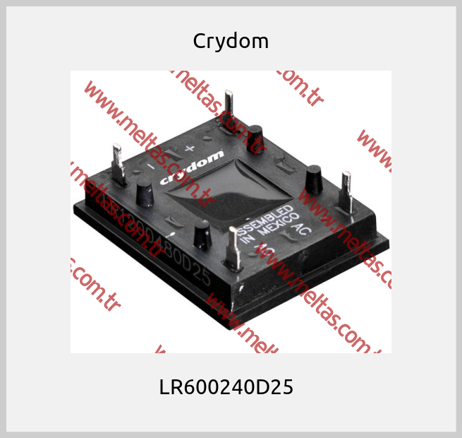 Crydom - LR600240D25  