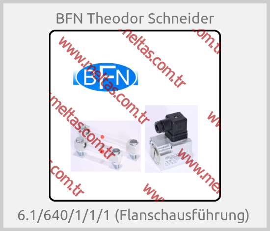 BFN Theodor Schneider - 6.1/640/1/1/1 (Flanschausführung) 